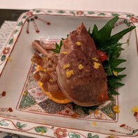 赤坂 桃の木 - 香箱蟹の老酒漬け