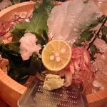きよかわ - かれい刺身