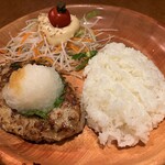 びっくりドンキー - おろしそバーグディッシュ※ライス少量