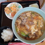 ルートサイド竹の子村 - チャンポン定食