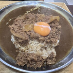 名古屋肉味噌カレー研究所 - 肉味噌カレー外税758円、税込み833円