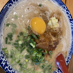 鶴亀堂 - スタミナ肉とんこつラーメン