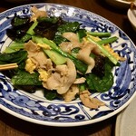 中国料理 梅梅 - 豚きくらげ卵炒め