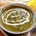 インドレストラン&バー ザ ハベリ - ほうれん草チキン