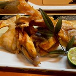 季節料理 よし野 - フグのあら焼き