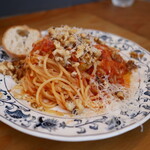 パブリック ランゴリーノ - 館林産ハクサイとローズマリーのトマトソース