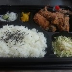 から揚げの慎さん - から揚げ弁当(390円)