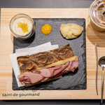 saint de gourmand - 自家製ハムチーズ