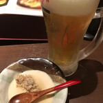 居酒屋 かまどか - ビールとお通し