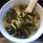 中華料理香満園 - 薄味玉子スープ