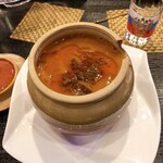 ロシアンダイニングバー マトリョーシカ - 豆のスープ