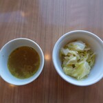 Rokaru Indhia - スープ・ミニサラダ