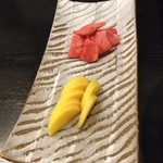 小梨の湯 笹屋 - 夕食のお漬物