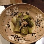 小梨の湯 笹屋 - 夕食の蕗の