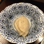 小梨の湯 笹屋 - 夕食の蕎麦がき