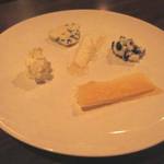 ウォータークラブ - チーズ盛合わせ