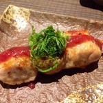 鳥こまち - Ｈ25.06　ささみ梅じそ（焼き過ぎ）