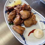 手打そば 甚作 - とりももタレ焼き