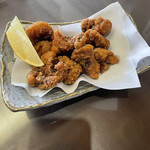 手打そば 甚作 - たこの唐揚げ