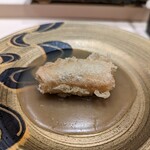 鮨 こう介 - キンキの湯葉包み揚げ
