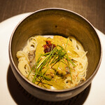 エクアトゥール - あわびのカッペリーニ