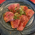 焼肉ニューあらた 加島肉ビル店 - やわらかハラミ定食
