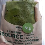 コンニチハクレープ - 年末年始Specialの包みクレープ抹茶味