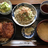 越前そば処 勝食 - ミニカツ丼セット(ソース)