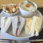 サンドイッチとカフェ PANDA - モーニングBセット