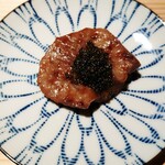 日本焼肉はせ川 別亭 - 牛フィレ　黒トリュフ添え
