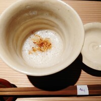 日本焼肉はせ川 別亭 銀座店 - 吸物　えびいものすり流し