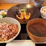 定食 美松 - ナメタガレイ煮付　1900円