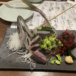 庄や - 真あじ刺身