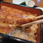 青やぎ - 2013.6.3）ふんわか焼き上がったうなぎ