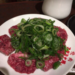 焼肉 スタミナ苑 - 爆ネギハラミ塩