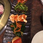 焼肉 スタミナ苑 - キムチ盛り