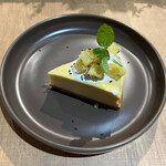 アクロカフェ - お芋のチーズケーキ