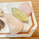 ご馳走 鉄や - 刺身（平目）