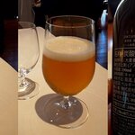 リストランテKubotsu - ノンアルビール（一杯目、二杯目、瓶の説明）（2022.11）