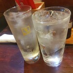 やきとり 大吉 - ドリンク写真:エア乾杯