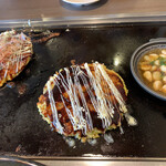 Okonomiyaki Doutombori - 上手に焼けましたｗ