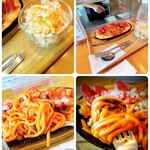 伊勢ノ花天 - カウンターの小窓から提供されます。