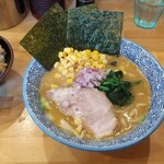 横浜ラーメン 北村家 - 麦味噌ラーメン（850円）