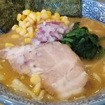 横浜ラーメン 北村家 - 麦味噌ラーメン アップ！