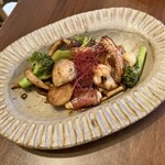 うゆう - あおり烏賊とじゃがいもアンチョビ・バターソテー