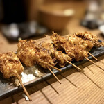 Kushikatsu Asahi - 串かつ かき 冬季・たこ・ほたて貝・チーズ 