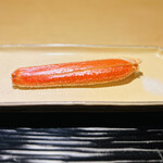 富小路 やま岸 - ◎蟹足の炭火焼き焼