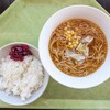 レストランあっぷる - 信州みそラーメン 1,100円 , ライスセット 200円