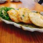 鈴屋 - 小田原屋さんの薩摩揚げ3点盛り