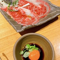 但馬屋 心斎橋 - サーロイン　すき焼き